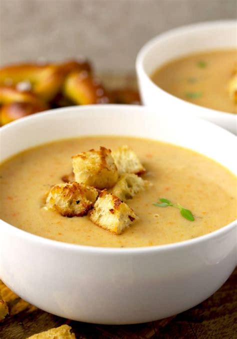 Cheddar Ale Soup - calories, carbs, nutrition