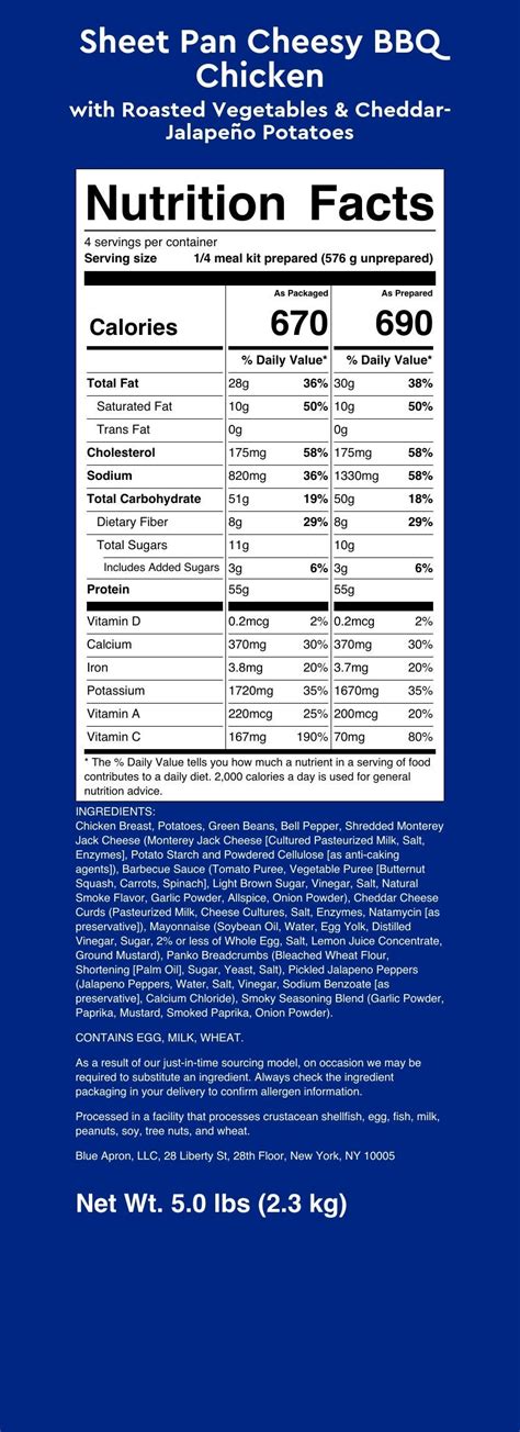 Cheddar Barbecue Chicken Breasts - calories, carbs, nutrition