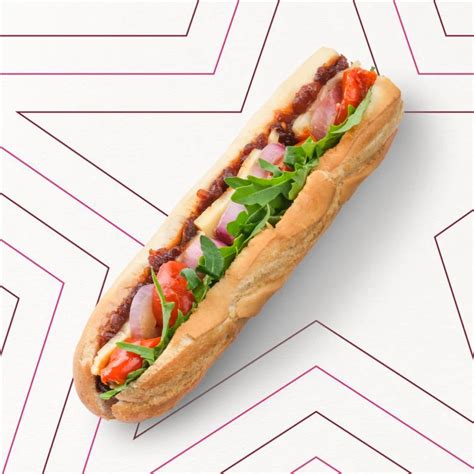 Cheddar Cheese, Tomato & Onion Baguette - calories, carbs, nutrition