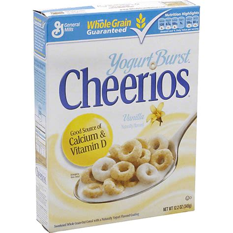 Cheerios Yogurt Burst - calories, carbs, nutrition