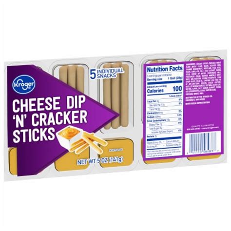 Cheese and Cracker Sticks - calories, carbs, nutrition