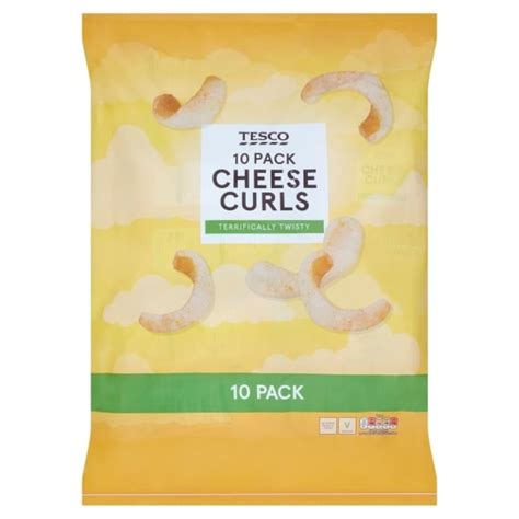 Cheese Curls Crisps - calories, carbs, nutrition