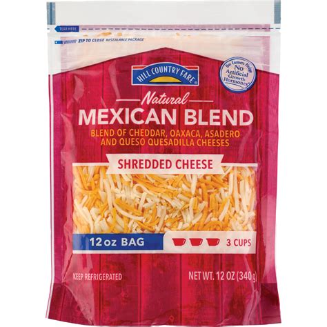 Cheese, Mexican blend - calories, carbs, nutrition