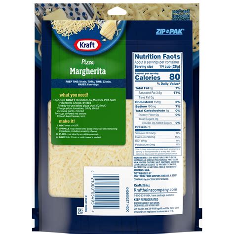 Cheese, Mozzarella, Shredded - calories, carbs, nutrition