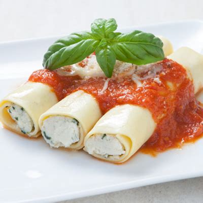 Cheese &spinach Cannelloni - calories, carbs, nutrition