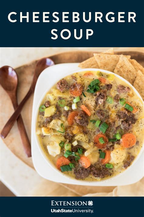 Cheeseburger Soup - calories, carbs, nutrition