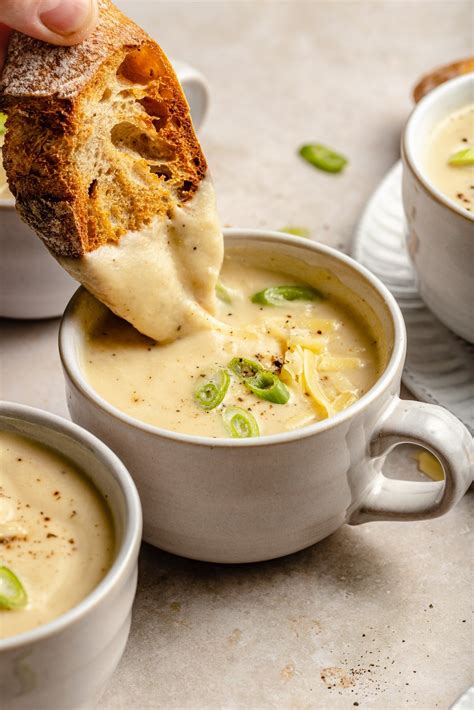 Cheesy Baked Cauliflower Chowder - calories, carbs, nutrition