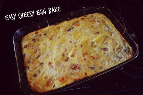 Cheesy Egg Bake - calories, carbs, nutrition