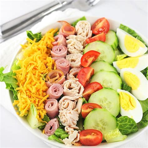 Chef Salad Plate - calories, carbs, nutrition