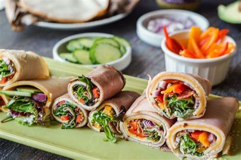 Chef Salad Wrap-sm - calories, carbs, nutrition