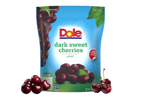 Cherries, sweet, frozen, sweetened - calories, carbs, nutrition