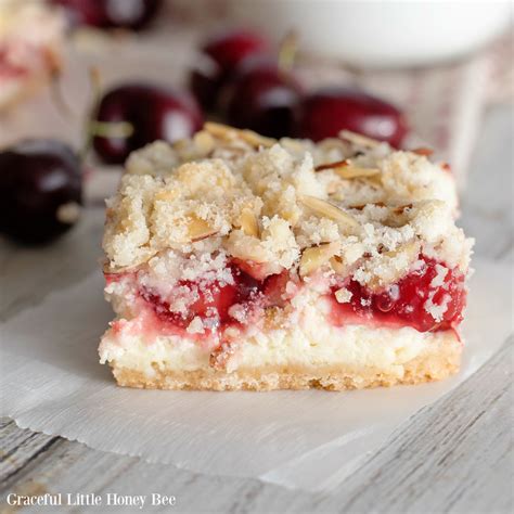 Cherry Cheese Cake Bars - calories, carbs, nutrition