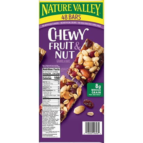 Chewy Nut Bar - calories, carbs, nutrition