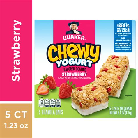 Chewy Yogurt Strawberry - calories, carbs, nutrition