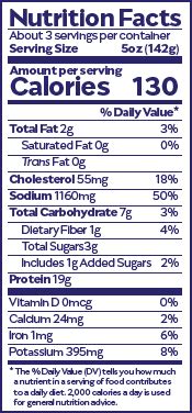 Chicken, Adobo (Bostwick) - calories, carbs, nutrition