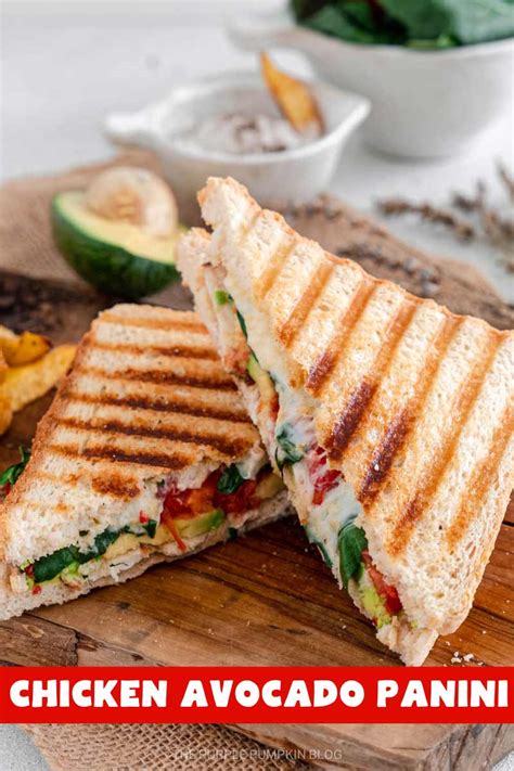 Chicken and Avocado Panini with Chipotle Mayo on Multigrain - calories, carbs, nutrition