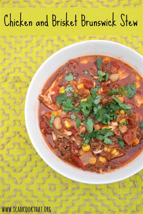 Chicken and Brisket Brunswick Stew - calories, carbs, nutrition