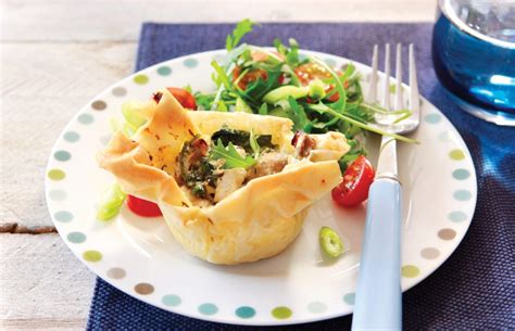 Chicken and Buttom Mushroom Pie - calories, carbs, nutrition