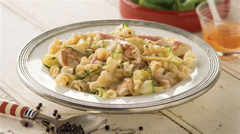 Chicken and ham carbonara - calories, carbs, nutrition