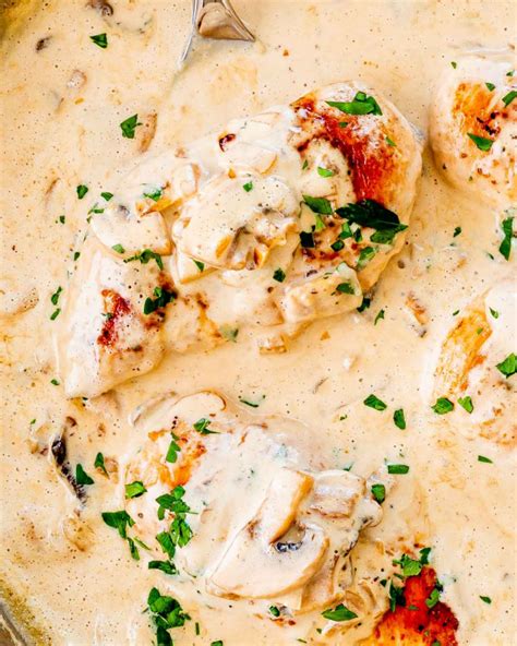 Chicken and Mushroom Sauce filling - calories, carbs, nutrition