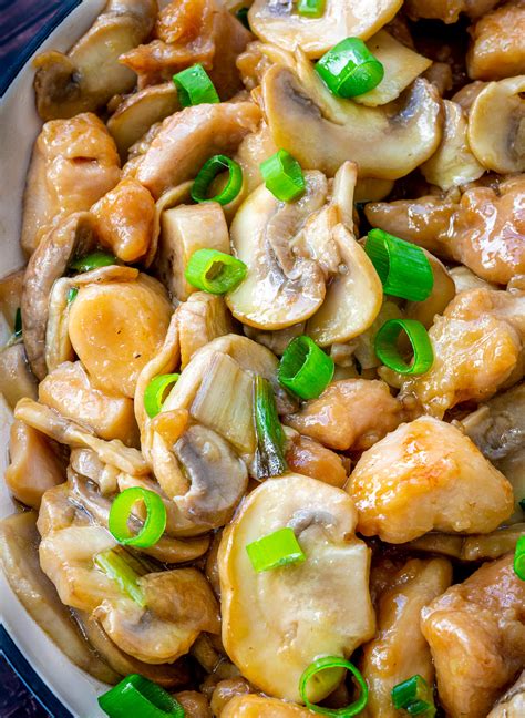 Chicken and Mushroom Stir Fry - calories, carbs, nutrition