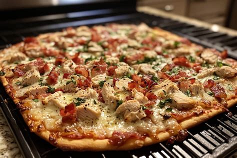 Chicken & Bacon Pizza - calories, carbs, nutrition