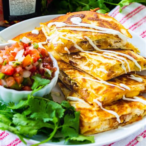 Chicken Bacon Ranch Quesadilla - calories, carbs, nutrition