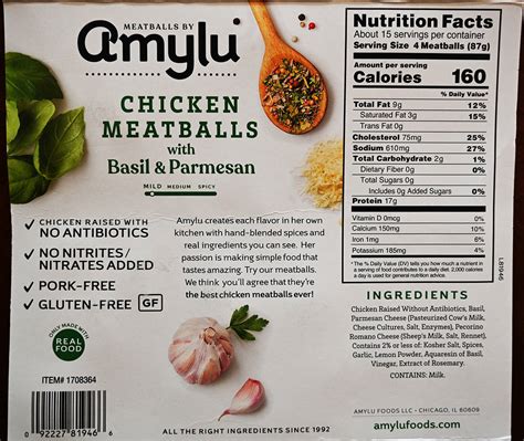 Chicken Balls (56695.2) - calories, carbs, nutrition