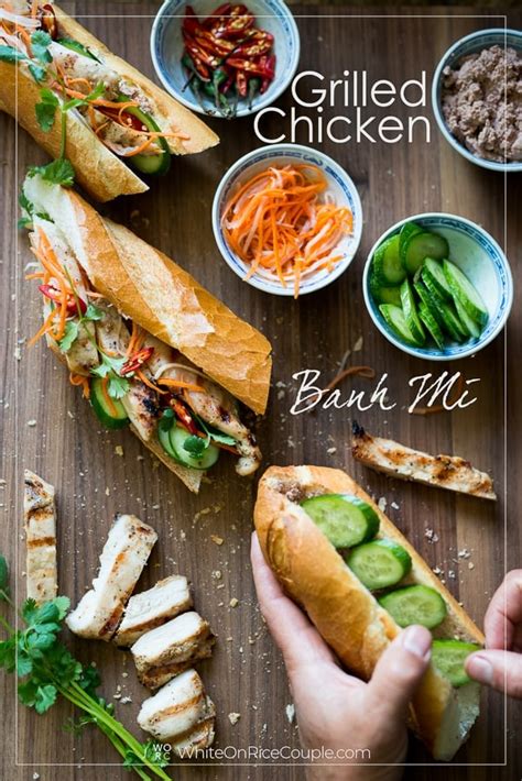 Chicken Banh Mi - calories, carbs, nutrition