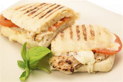 Chicken BBQ Panini - calories, carbs, nutrition