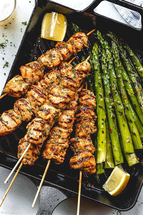 Chicken Breast Rndm Lemon Pepper Skewer 1 EA - calories, carbs, nutrition