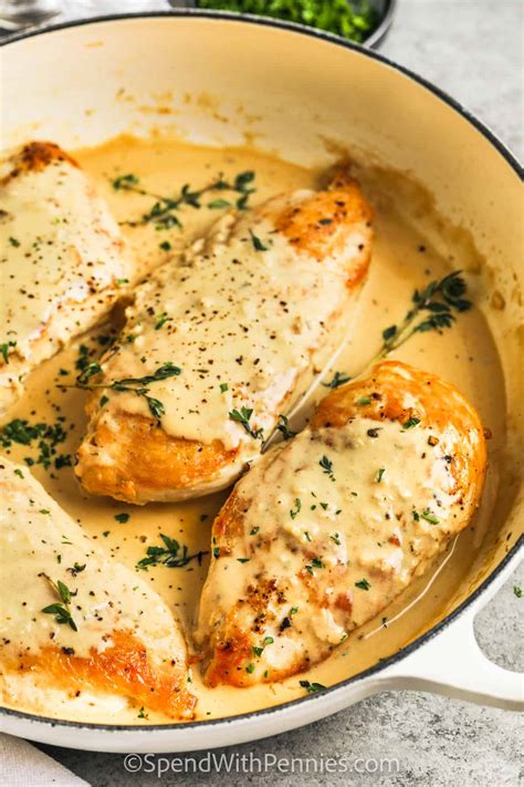 Chicken Breast with Pecan Dijon Sauce - calories, carbs, nutrition