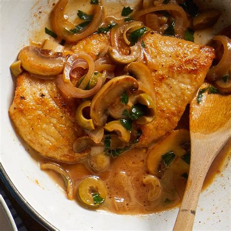 Chicken Breast with Sherry & Mushrooms - calories, carbs, nutrition