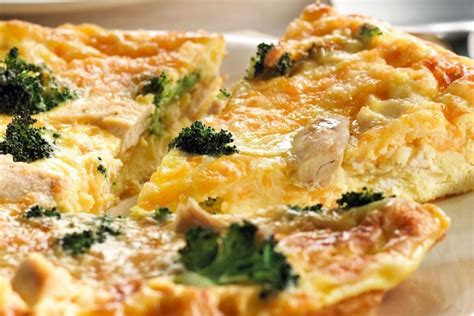 Chicken Broccoli Frittata - calories, carbs, nutrition