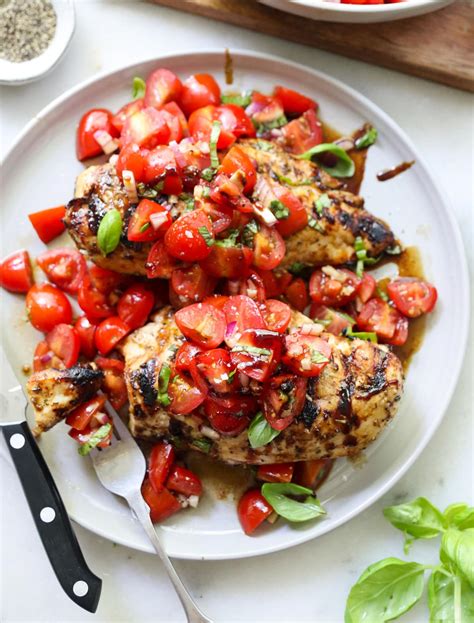 Chicken Bruschetta Knife & Fork Sand - calories, carbs, nutrition
