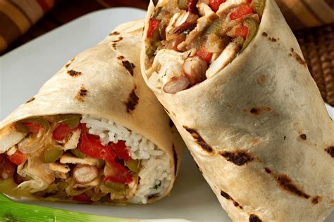 Chicken Burrito - calories, carbs, nutrition