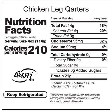 Chicken Cacciatora Quarters - calories, carbs, nutrition