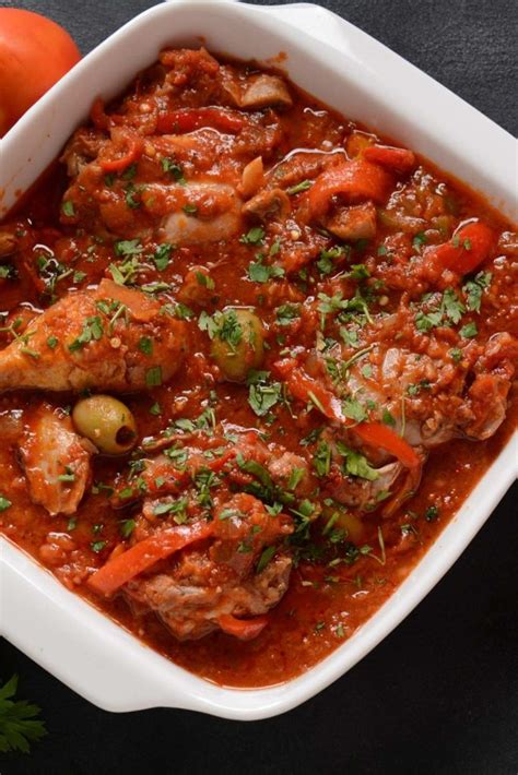 Chicken Cacciatore - calories, carbs, nutrition