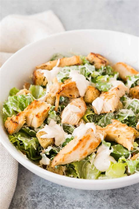 Chicken Caesar Salad - Half Order - calories, carbs, nutrition