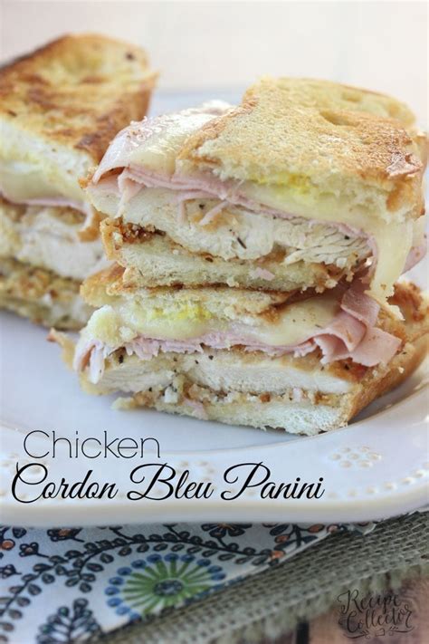 Chicken Cordon Bleu Mini Panini - calories, carbs, nutrition