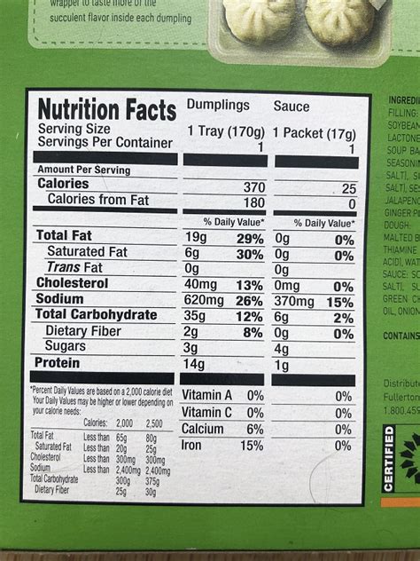 Chicken & Dumplings - calories, carbs, nutrition