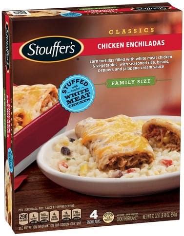 Chicken Enchiladas - 2 Ea. - calories, carbs, nutrition