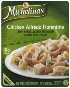 Chicken Florentine Alfredo - calories, carbs, nutrition