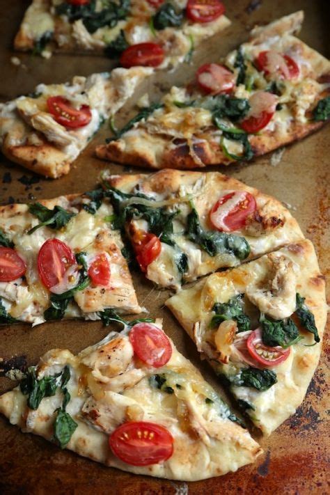 Chicken Florentine Flatbread Za - calories, carbs, nutrition