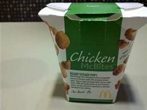 Chicken Mcbites Regular Size - calories, carbs, nutrition