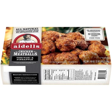 Chicken Meatballs - calories, carbs, nutrition