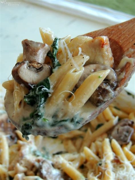 Chicken Mushroom Alfredo Bake - calories, carbs, nutrition