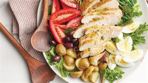 Chicken Nicoise - calories, carbs, nutrition