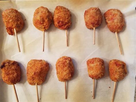 Chicken Parmesan Lollipops - calories, carbs, nutrition