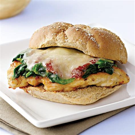 Chicken Parmesan Sandwich - calories, carbs, nutrition